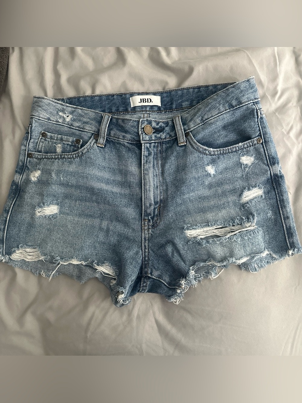 JBD Light wash jean shorts